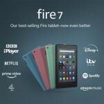 Certified Refurbished Fire 7 Tablet  7 display 32 GB with Ads Black