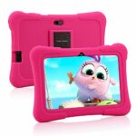 PRITOM Kids Tablets 7 Inch WiFi Tablets for Children Android 10 16GB ROMToddler Tablet BT Dual Camera Parental ControlKids Software PreInstalled