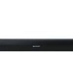 SHARP HT-SB107 2.0 Soundbar, 90W Small Wireless Bluetooth Soundbar for TV and Device Streaming with Aux, USB Playback, HDMI ARC /CEC & Digital Op