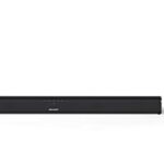 SHARP HT-SBW110 2.1 Soundbar, 180W Slim Wireless Bluetooth Soundbar with Wired Subwoofer for TV with HDMI ARC /CEC, Aux and Digital Optical-In, W