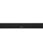 SHARP HT-SB110 2.0 Soundbar, 90W Slim Wireless Bluetooth Soundbar for TV and Device Streaming with HDMI ARC /CEC, Digital Optical-In, Aux and Rem