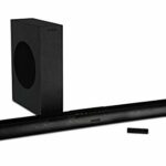 Wharfedale Vista 200s Soundbar with Subwoofer in Black