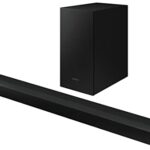 Samsung B430 Soundbar Speaker (2022) - 2.1ch Surround Sound Audio With 3 Speakers, Wall Mount, Wireless Subwoofer, Game Mode And Night & Voice En