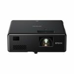 Epson EF-11 3LCD, Full HD 1080p, 1000 Lumens, 150 Inch Display, HDMI 1.4, Miracast, Gaming & Home Cinema Laser Projector - Black