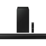 SAMSUNG HW-B550/ZA 2.1ch Soundbar w/Dolby Audio, DTS Virtual:X, Bass Boosted, Subwoofer Included, Adaptive Sound Lite, Bluetooth Multi Device Con