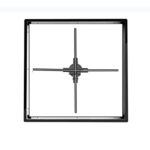 SUNXUE 3D Hologram Fan LED Light Beads Naked Eye Holographic Fan With Aluminum Alloy 624 Beads