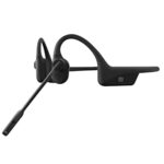 SHOKZ OpenComm Wireless Bone Conduction Headsets, Bluetooth Wireless Headset with Noise Canceling Microphone, 16 Hours Talk Time, Open-ear Blueto