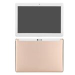 ANGGREK 10in HD Tablet, 1280x800 Screen, Dual SIM, Multi-Touch, 5000mAh Battery, WiFi, 9.0, Quad Core (UK Plug)