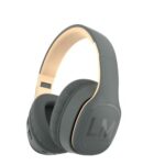 Bluetooth Wireless Headphones Over-Ear, Louise&Mann Bluetooth Headphones Foldable, Wired & Wireless Headset with Built-in Mic, Huge Playtime, Sof