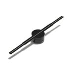 16.3" 224 Beads P42-Normal Brightness 3D Fan Hologram Projector Holographic Imaging Lamp Advertising Lights for Streets Subway Chrismas Festivals