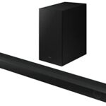 Samsung B550 Soundbar Speaker (2022) - 2.1ch Surround Sound Audio With 5 Speakers, 250W Bass, Virtual DTS:X, Wireless Subwoofer And Adaptive Soun