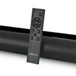 groov-e Bluetooth Sound Bar With 75 Watts of Power and Super Bass | Remote And Button Control | Bluetooth, Optical, USB & AUX Playback | Wall Mou