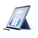 Microsoft Surface Pro 9 - 13 Inch 2-in-1 Tablet PC - Blue - Intel Core i5, 8GB RAM, 256GB SSD - Windows 11 Home - Device only, UK plug, 2022 mode