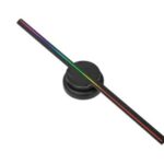 3D Hologram Fan 3D Advertising Projector Wifi Led Sign Holographic Lamp Remote Advertising Display Support Images And Video (Color : B, Size : T4