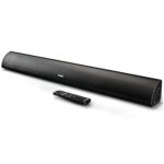 MAJORITY Snowdon II Sound bar for TV | 120 WATTS with 2.1 Channel Sound | Soundbar with Subwoofer Built-in and Remote Control | Multi-Connection