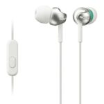 Sony MDREX110APW.CE7 Deep Bass Earphones with Smartphone Control and Mic - Metallic White