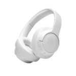 JBL Tune 760NC Wired and Wireless Over-Ear Headphones with Built-In Microphone, Active Noise Cancelling and Hands-Free Controls, in White