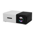 Mini Projector,Portable Mini projectors LED Micro Projector 1080P Home Party Meeting Theater Projector