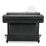 HP DesignJet T650 Large Format Plotter Printer 36in up to A0, Mobile Printing, Wi-Fi, Gigabit Ethernet, Hi-Speed USB 2.0, 2-year warranty (5HB10A