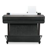 HP DesignJet T630 Large Format Plotter Printer 36in up to A0 , Mobile Printing, Wi-Fi, Gigabit Ethernet, Hi-Speed USB 2.0, 1-Year Warranty (5HB11
