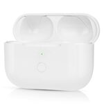 BRABURG Wireless Charging Case Replacement Compatible with AirPod Pro, Repacement Charger Case with Bluetooth Pairing sync button, Ivory White