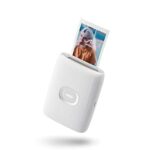 instax mini LINK2 mini film format portable smartphone instant photo printer, multiple templates, Clay White