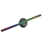 3D Hologram Fan Projector 20.47" 3d Fan Hologram Projector LED Advertising Display Logo Light Led for Trade Show Exhibition Business Holiday for