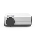 WiFi Projector, WiFi Mini Projector with Synchronize Smartphone Screen, 1080P HD Portable Projector with 6500 Lux and 200" Display, Compatible wi