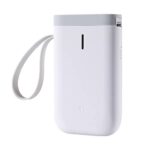 Bluetooth Label Printer Thermal Sticker Barcode Label Printer Inkless Pocket Mobile Phone Machine D11 (Color : Grijs)