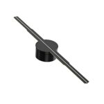 Hologram Projector 16.3“ 3D Hologram Fan Advertising Display Projector 224 LED Beads Easily Control Floating Art Decorative For Chrismas Hallowee