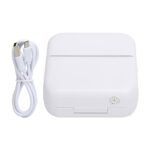 Mini Pocket Printer, Exercise Mini Printer Handheld Mobile Printer Sticker Maker for Photo Label Memo (#1)