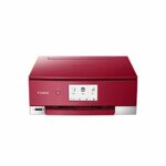 Canon PIXMA TS8352 Multifunctional Wifi Printer, Red
