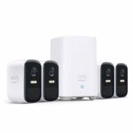 eufy Security eufyCam 2C Pro 4-Cam Kit Security Camera Outdoor, Wireless Home Security System with 2K Resolution, HomeKit Compatibility, 180-Day