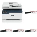 Xerox C235 A4 22ppm Colour Wireless Laser Multifunction Printer with Duplex 2-Sided Printing - Copy/Print/Scan/Fax with Standard Capacity CYMK To