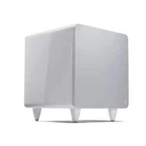 Cambridge Audio Minx X301-300 Watt Active Subwoofer Featuring Auxiliary Bass Driver and Fully Adjustable Sound - White