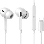 Epigram Earphones for iPhone,Headphones,In-Ear Stereo Noise Isolating Earbuds, Mic and Volume Control Compatible with iPhone 7/7 Plus/8/8 Plus/XS