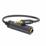 VCE Headphone Adapter 3.5mm Male to 6.35mm Female Audio Jack Adapter Converter 20cm