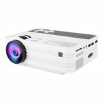 1080P WiFi Bluetooth Projector, Full HD Outdoor Movie Projector Support/Sync Screen&Zoom, Home Theater Video Projector Compatible