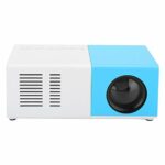 J9 Mini Projector,Portable Full HD 1080P LED Projector,Home Theater Video Media Player Projector,60'' 30,000 Hours Led Life Supported,Support Rem