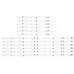 GTHAD [TV Accessories] 12 pcs LED Backlight Strip for Samsung UE40H7000SL UE40H7000 UA40HU6000J UE40HU6000 UE40HU6900 UE40HU7000U DUGE-400DCA-R4
