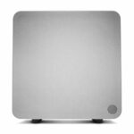 Cambridge Audio Minx X201-200 Watt Active Subwoofer Featuring Twin Auxiliary Bass Drivers and Fully Adjustable Sound - White