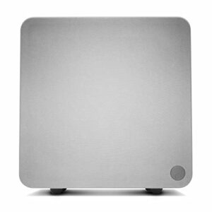 Cambridge Audio Minx X201-200 Watt Active Subwoofer Featuring Twin Auxiliary Bass Drivers and Fully Adjustable Sound - White