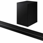 Samsung Q600A Soundbar Speaker With Subwoofer (2021) - Cinematic Dolby Atmos Surround Soundbar With Adaptive Sound, True 3.1.2 Sound, Q-Symphony