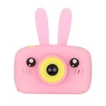 Kids Camera, Portable Interactive 1080P Full HD Bunny Appearance Children's Cartoon Camera for Girl
