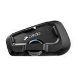 Cardo FRC2X003 Freecom 2X Motorcycle 2-Way Bluetooth Communication System Headset - Single Pack, Black