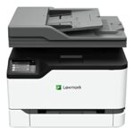 Lexmark MC3224i Colour All-In-One Printer, Small Printer with Cloud fax built in Ethernet & Automatic 2-sided printing, 3 Year Guarantee (Laser P
