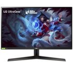 LG 68,5cm/27'' (2560x1440) UltraGear 27GN800-B 16:9 1ms 144Hz IPS 2xHDMI DisplayPort VESA QHD Black