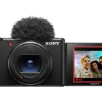 Sony Vlog Camera ZV-1 II | Digital camera (Vari-angle screen for vlogging, wide angle zoom lens, 4K video, multi-directional microphone) Black