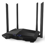 Tenda AC10U AC1200 Dual Band Gigabit Wi-Fi Router, a USB 2.0 Port, MU-MIMO, 4 Gigabit LAN Ports, 867Mbps/5 GHz+ 300Mbps /2.4GHz, Beamforming+, Po