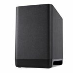 Polk Audio React Subwoofer for React Soundbar, Wireless Subwoofer with 7'' Driver, Alexa Compatible, Flared Port Tube, Polk Bass Adjust EQ, Long